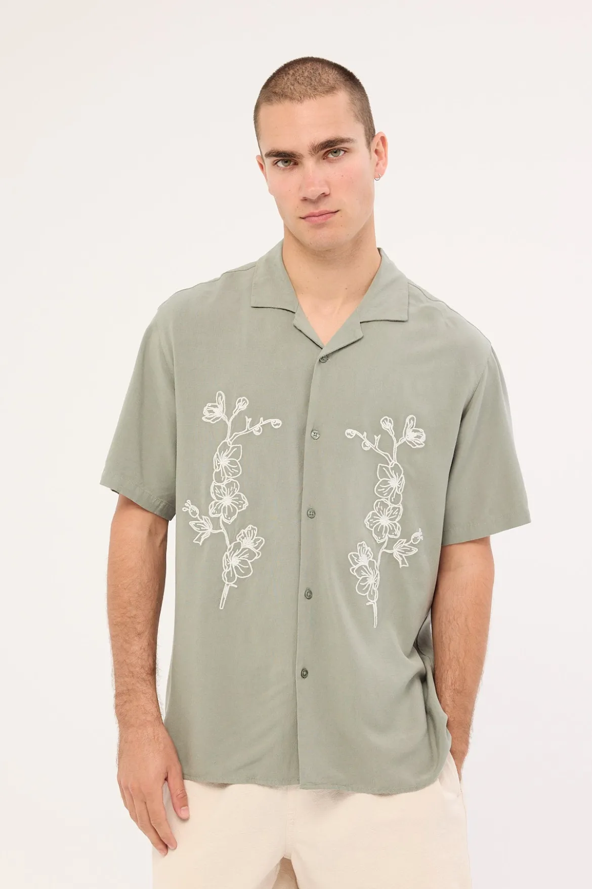 Nobana Resort Shirt Sage