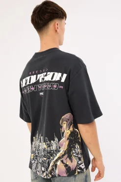 Noctura Street Super Heavy Tee Night Black