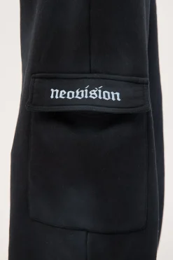 Nocturne Cargo Trackpant Washed Black
