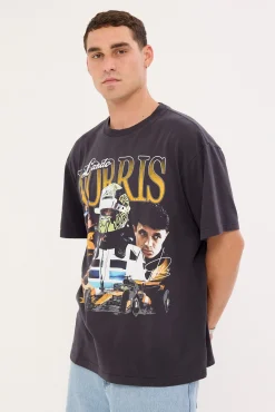 Norris Driver Tee Washed Black