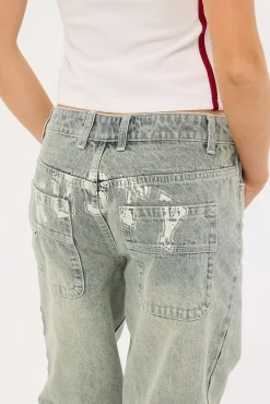 Norty Bethany Baggy Low Rise Jean Dirty Dawg