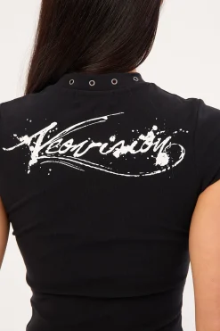 Notebook Baby Tee Black