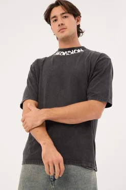 Notion Street Super Heavy Tee Washed Black