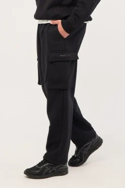 Nova Baggy Cargo Sweatpant Black