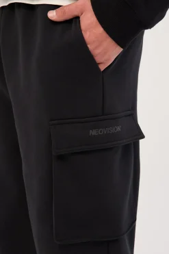 Nova Baggy Cargo Sweatpant Black