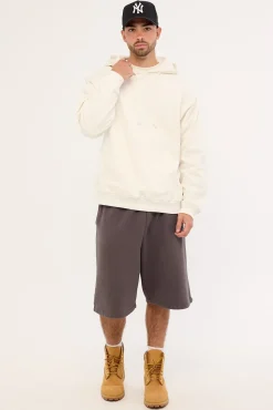 Nova Baggy Sweat Short Washed Black