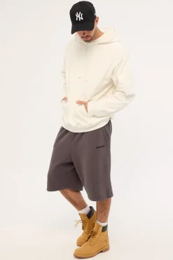 Nova Baggy Sweat Short Washed Black