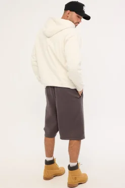 Nova Baggy Sweat Short Washed Black