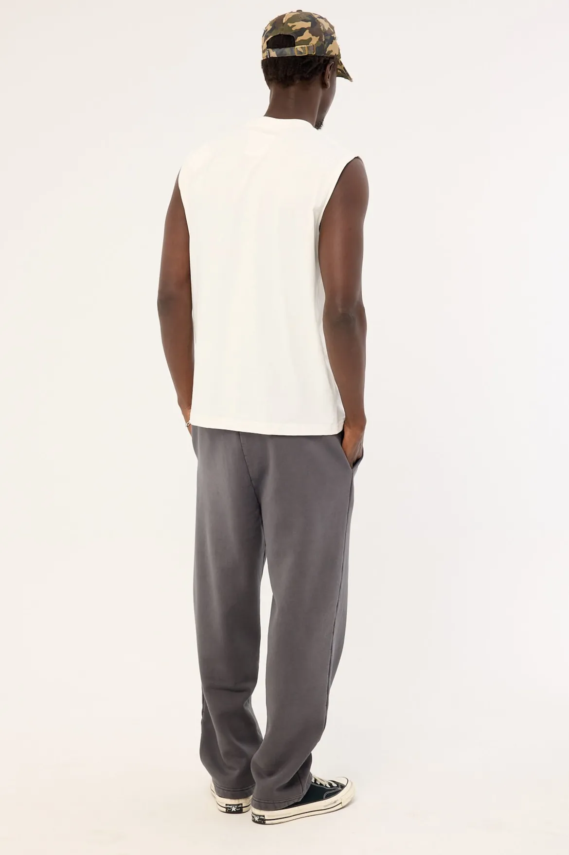 Nova Baggy Sweatpant Washed Black