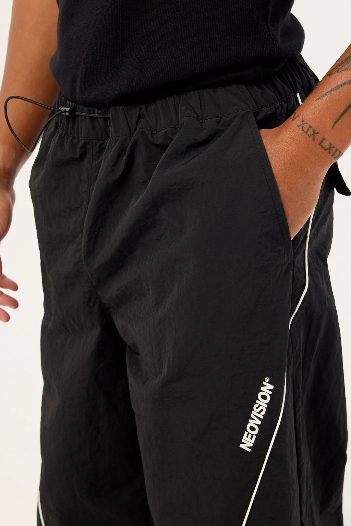 Nova Baggy Track Pant Black