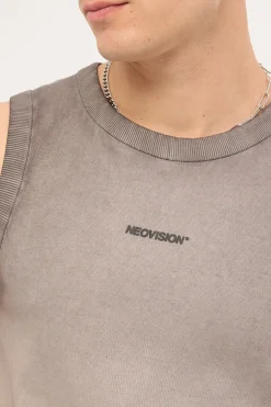 Nova Base Bound High Neck Tank Heavy Pigment Grey