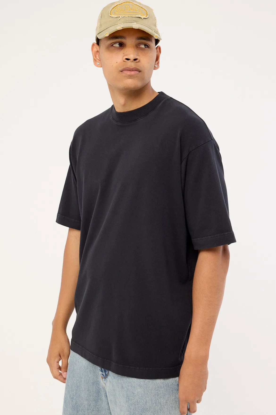 Nova Base Oversize Super Heavy Tee Caviar Black