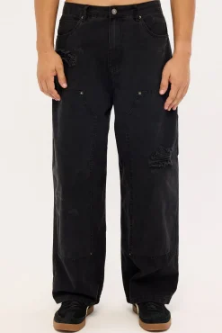 Nova Behemoth Super Baggy Carpenter Pant Onyx