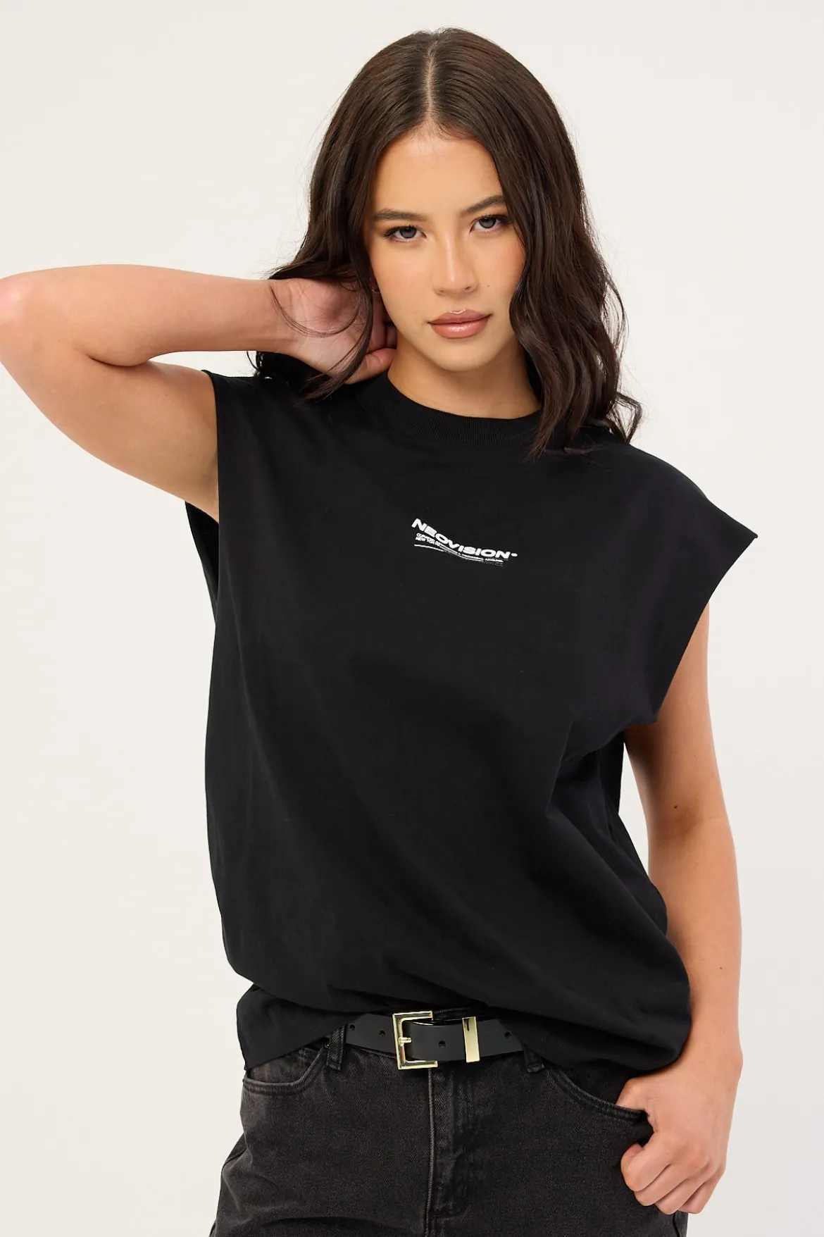 Nova Muscle Tank Black