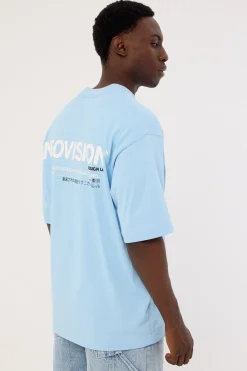 Nova Oversize Super Heavy Tee Washed Lagoon