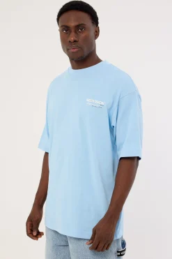 Nova Oversize Super Heavy Tee Washed Lagoon