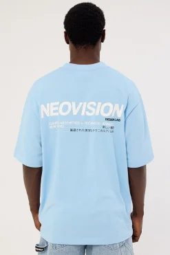 Nova Oversize Super Heavy Tee Washed Lagoon