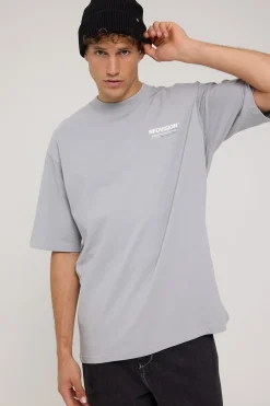 Nova Oversize Super Heavy Tee Grey