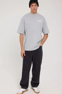 Nova Oversize Super Heavy Tee Grey
