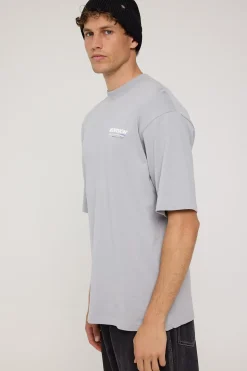Nova Oversize Super Heavy Tee Grey