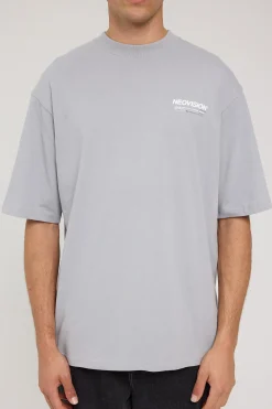 Nova Oversize Super Heavy Tee Grey
