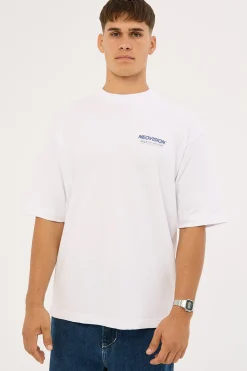 Nova Oversize Super Heavy Tee White