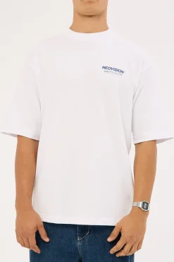 Nova Oversize Super Heavy Tee White