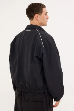 Nova Panelled Spray Jacket Black
