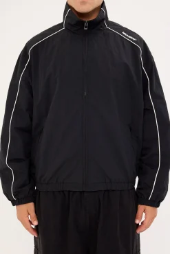 Nova Panelled Spray Jacket Black
