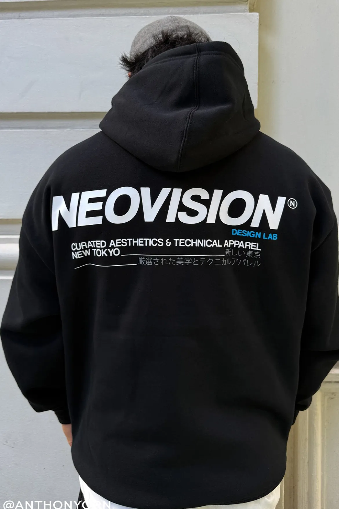 Nova Street Hoodie Black