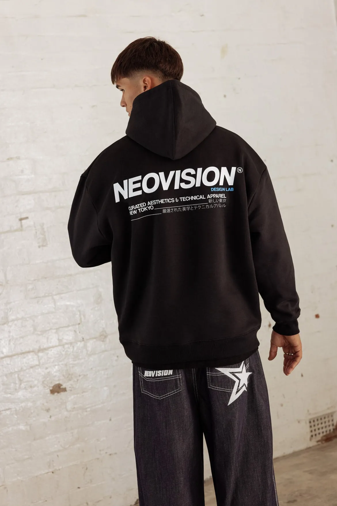 Nova Street Hoodie Black