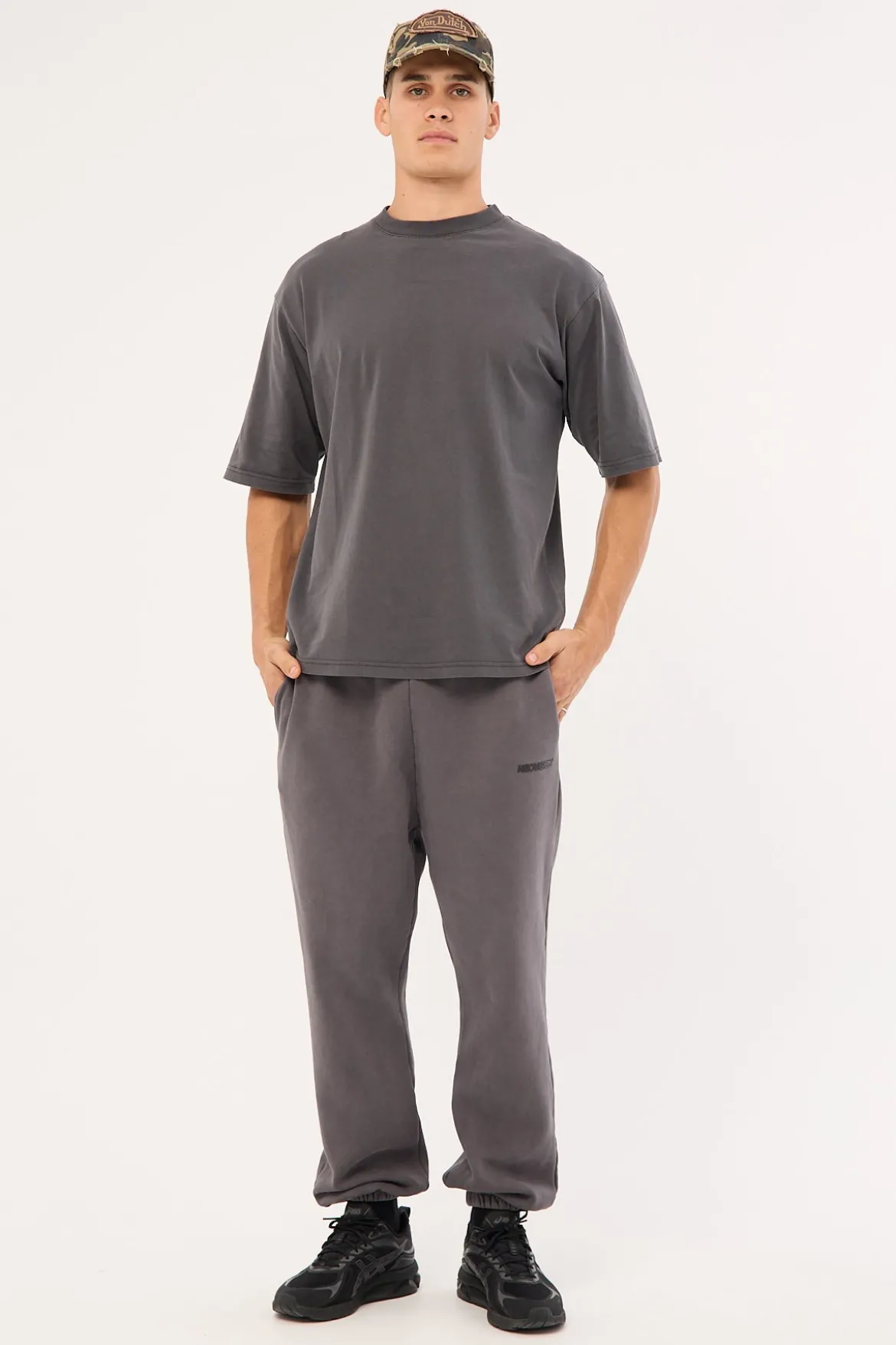 Nova Sweat Pants Washed Black