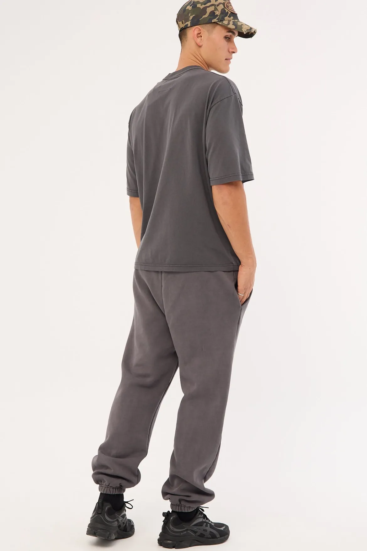 Nova Sweat Pants Washed Black