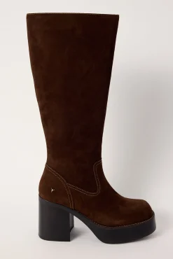 Nowhere Boot Brownie Suede