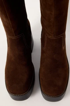 Nowhere Boot Brownie Suede