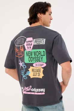 NWO Tee Washed Black