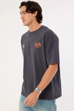 NWO Tee Washed Black