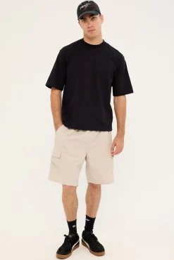Nylon Cargo Short Dove