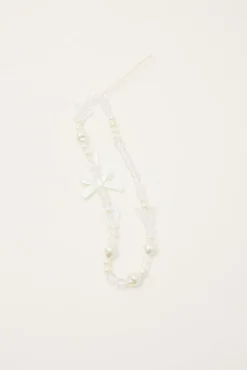 Nymira Camera Phone Charms White