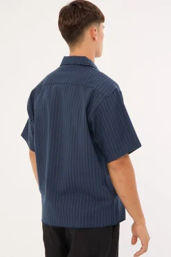 Observer Short Sleeve Shirt Peacoat