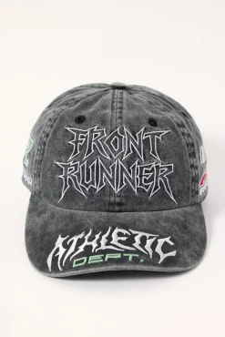 Offset Cap Washed Black
