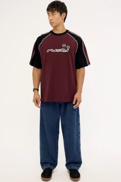 Omac Tee Burgundy