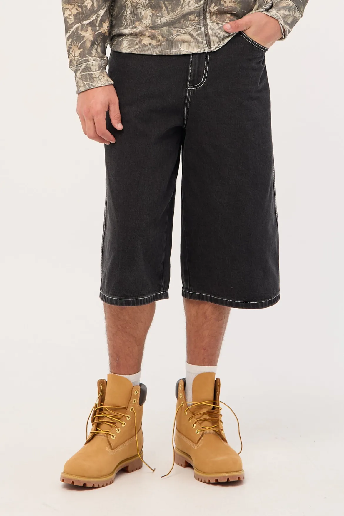 Omnix Monster Baggy Jort Onyx