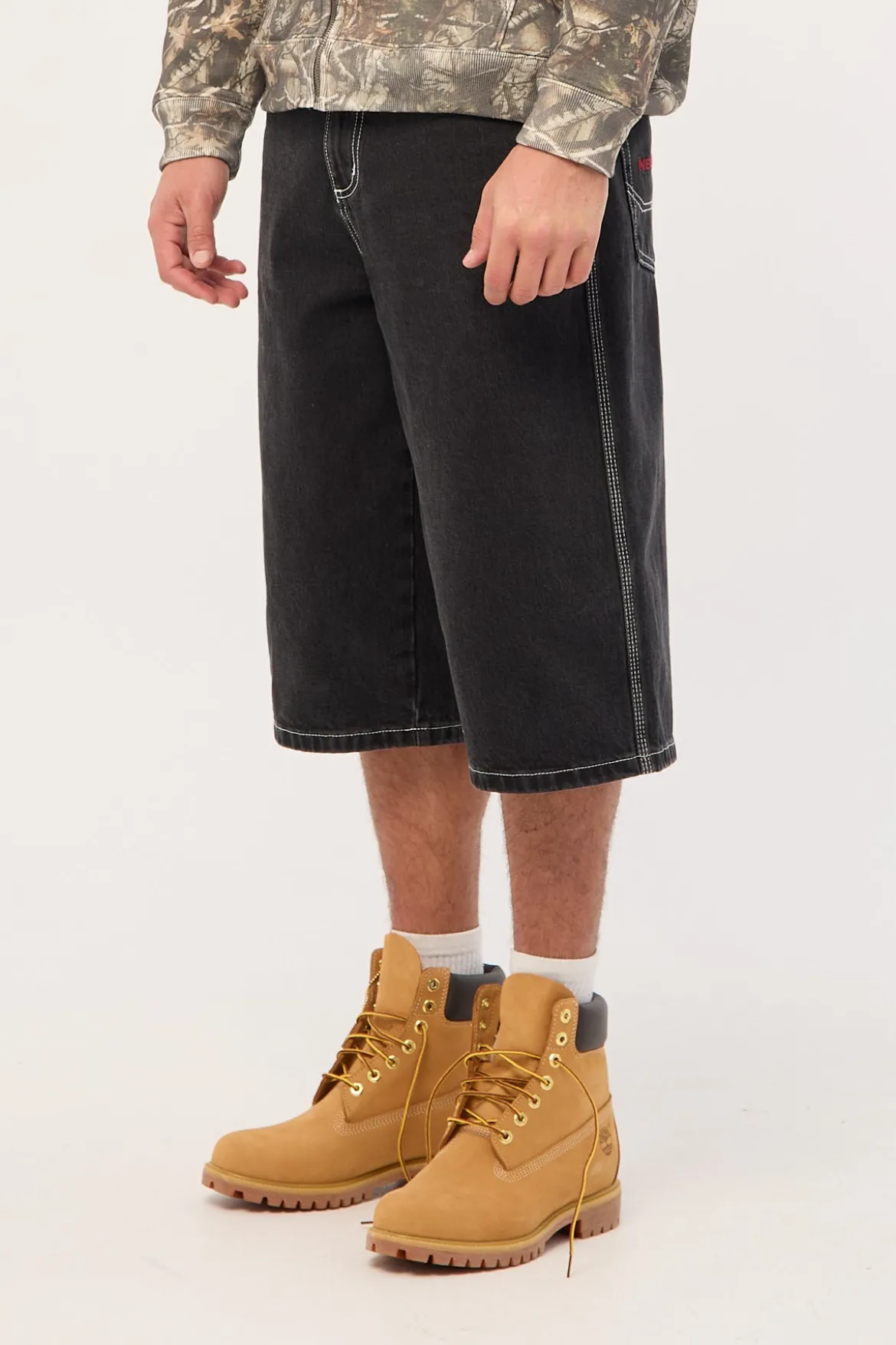 Omnix Monster Baggy Jort Onyx