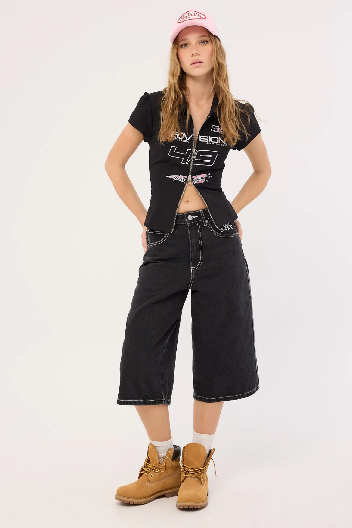 Omnix Monster Baggy Jort Onyx