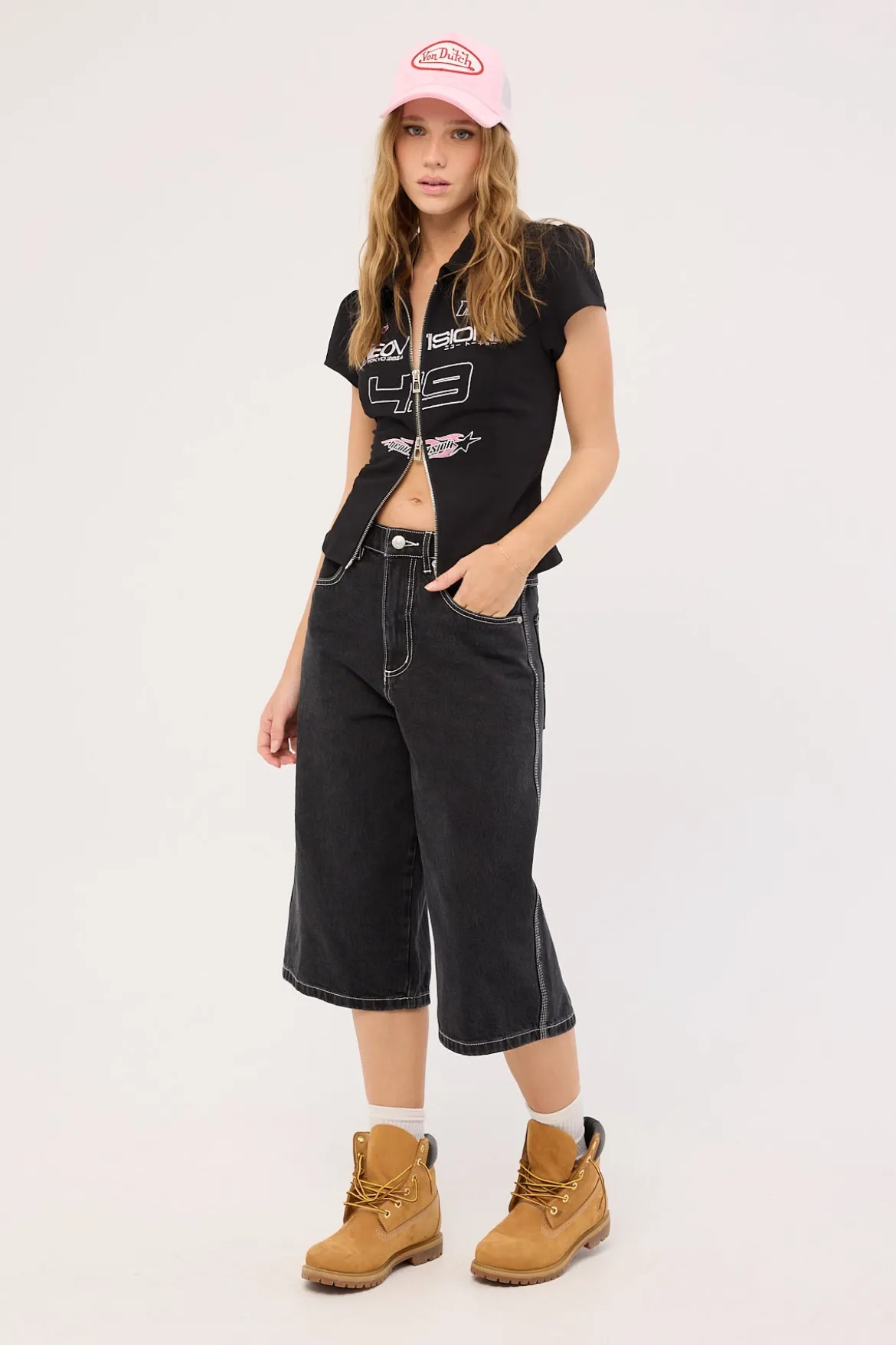 Omnix Monster Baggy Jort Onyx
