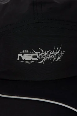 Onyx 5 Panel Cap Black