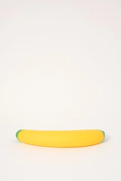 Orb Easy Squeezy Stretchy Foodz 6ft Banana Yellow