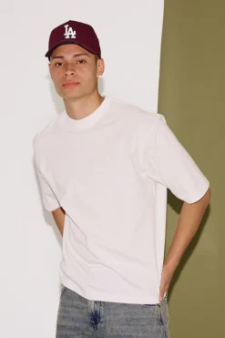 Organic Boxy Tee Off White
