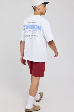 Organic Cotton Essential Short Burgundy